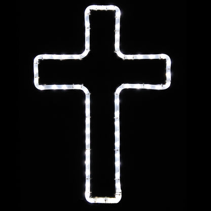 outdoor, indoor, LED, lights, quality, durable, commercial-grade, light motif, religious, Christmas, holiday, 2021, decoration, cross, easter, religious 