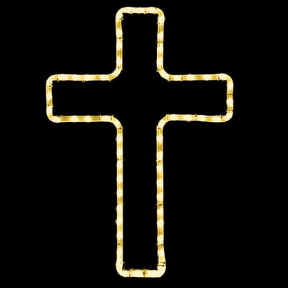 outdoor, indoor, LED, lights, quality, durable, commercial-grade, light motif, religious, Christmas, holiday, 2021, decoration, cross, easter, religious 