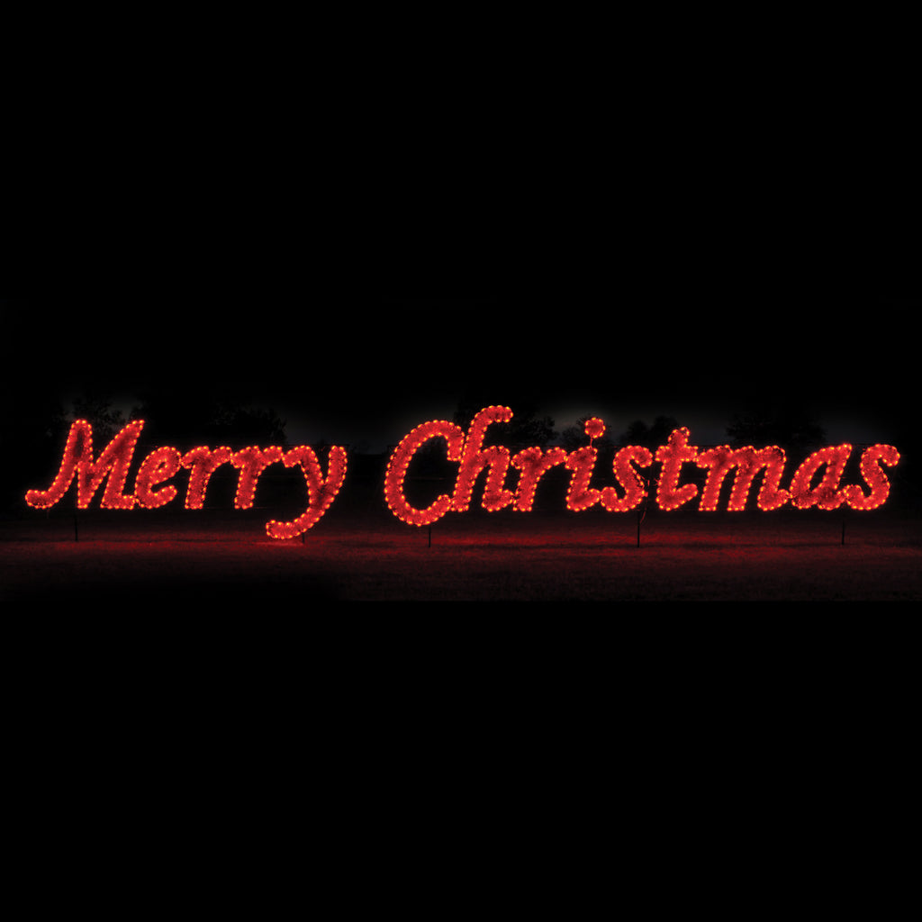 Outdoor Lighted Christmas Signs, Commercial Holiday Signs ...