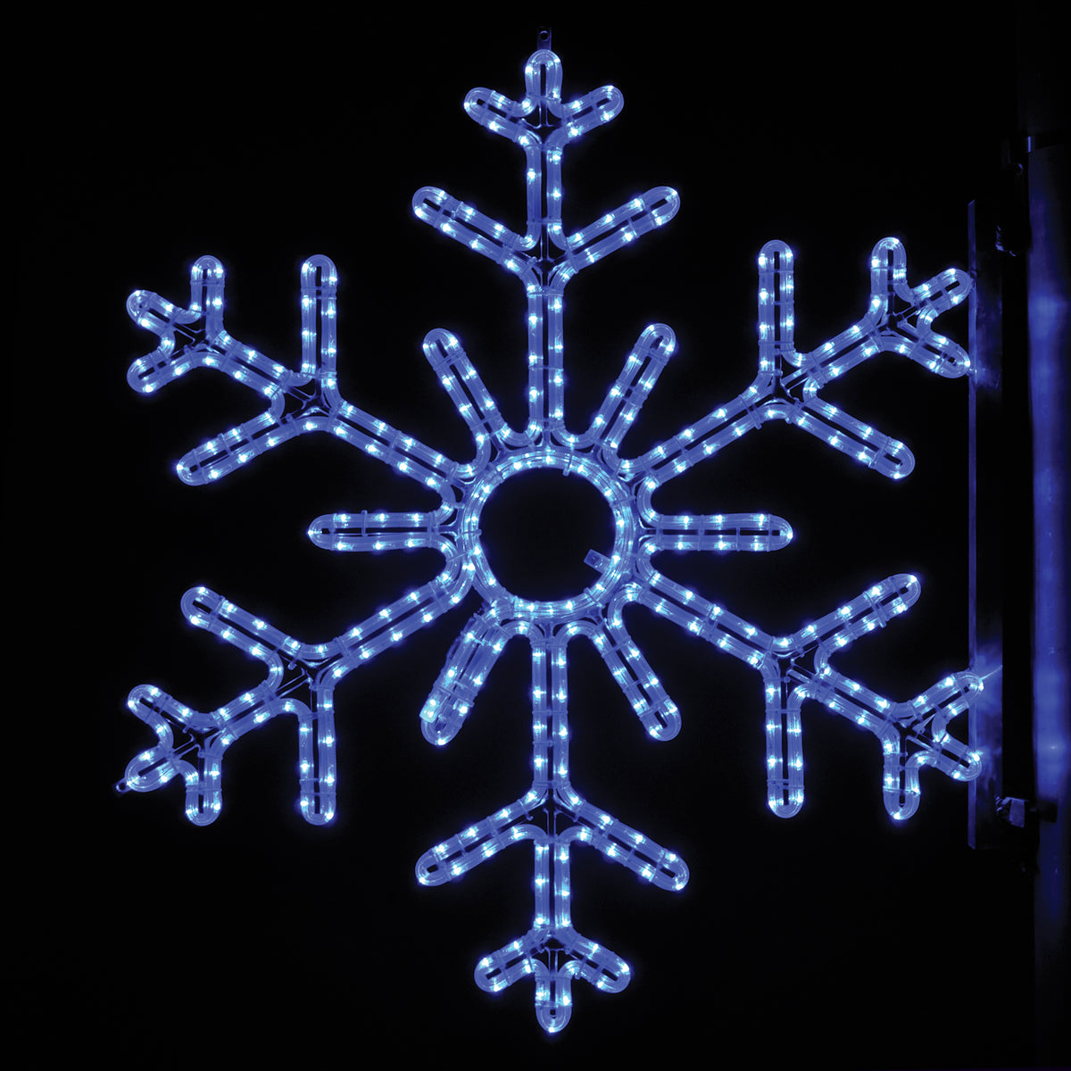 Anoi Nervesammenbrud Rejse Pole Decoration - 6 Point Snowflake — HolidayLights.com