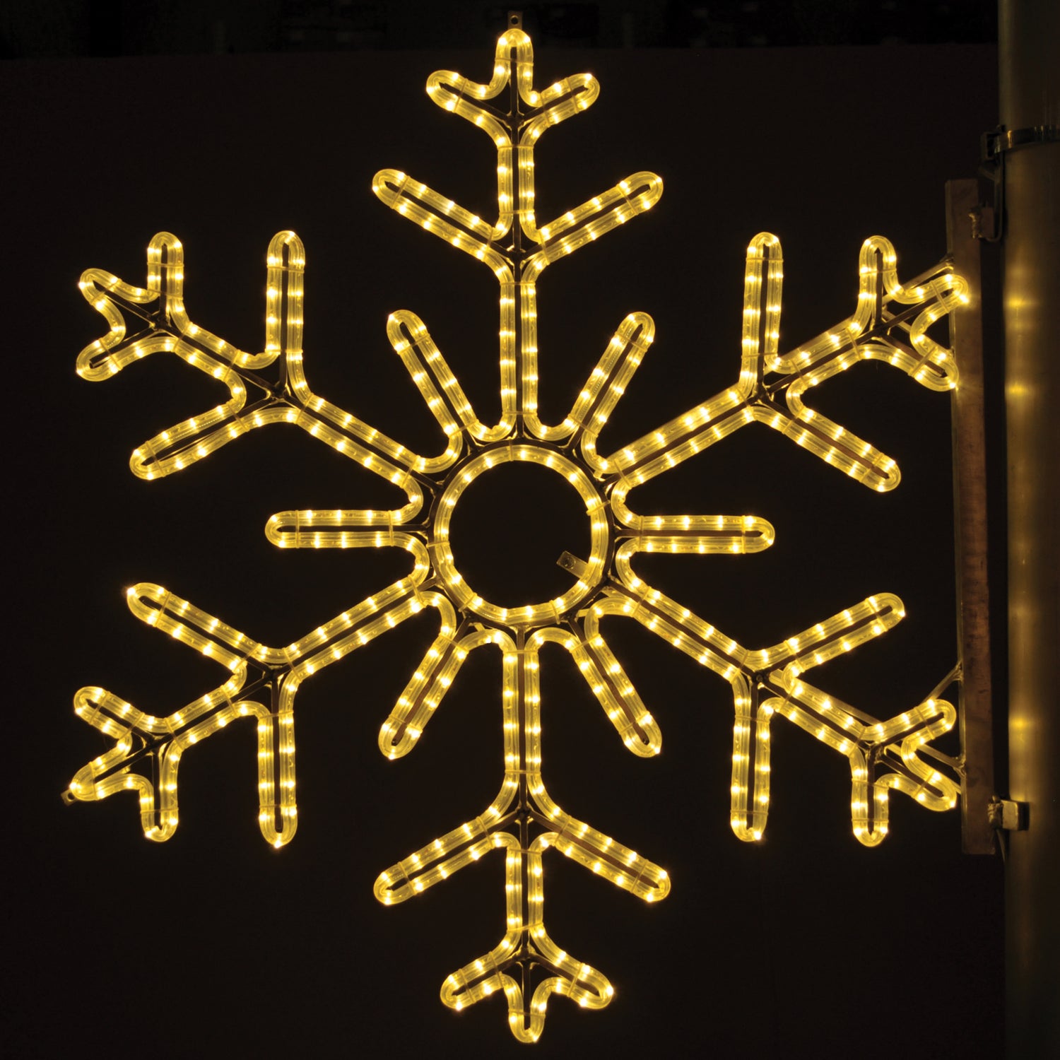 Pole Decoration -  6 Point Snowflake *SOLD OUT FOR 2024 SEASON -Pre Order now for next year**