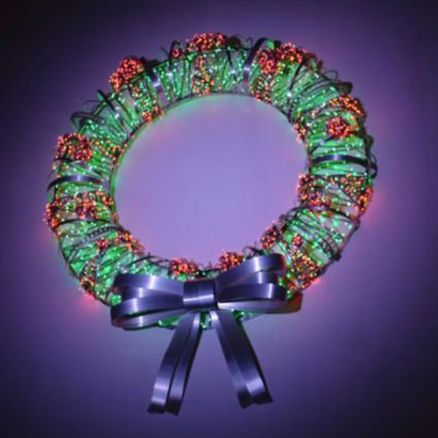 aluminum, wreath, Christmas wreath, giant, life-size, commercial-grade, outdoor, Christmas, holiday, LED, bulb, lights, aluminum frame, quality, durable, motif, display, 2021